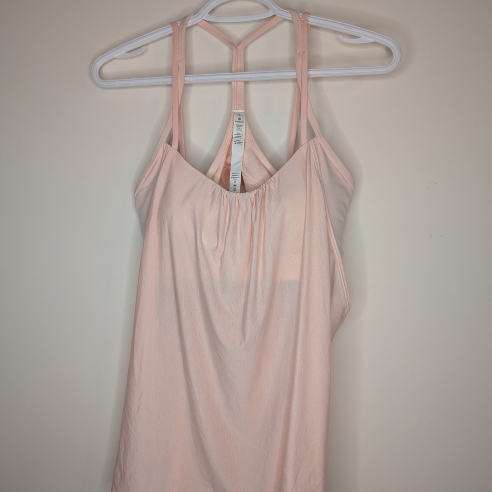 Women's Pink Strappy Top